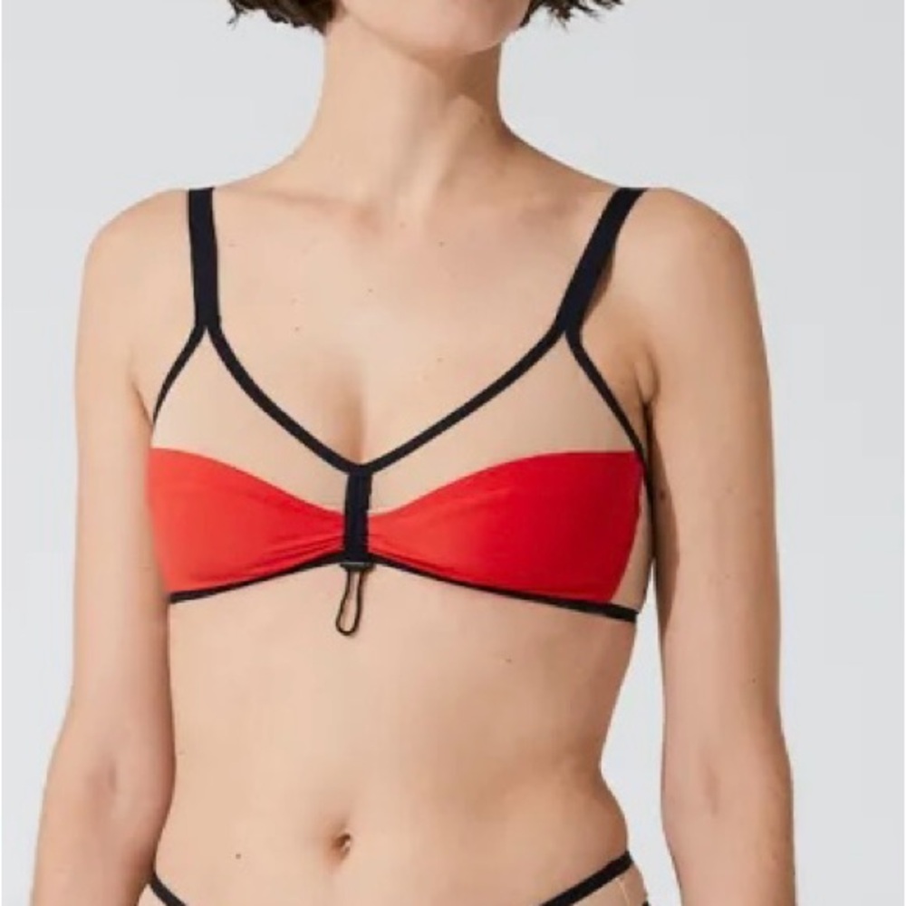 Opaak JOSIE colorblock sheer bra
